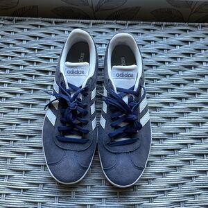 Women's Adidas - size 9.5 - Navy blue suede